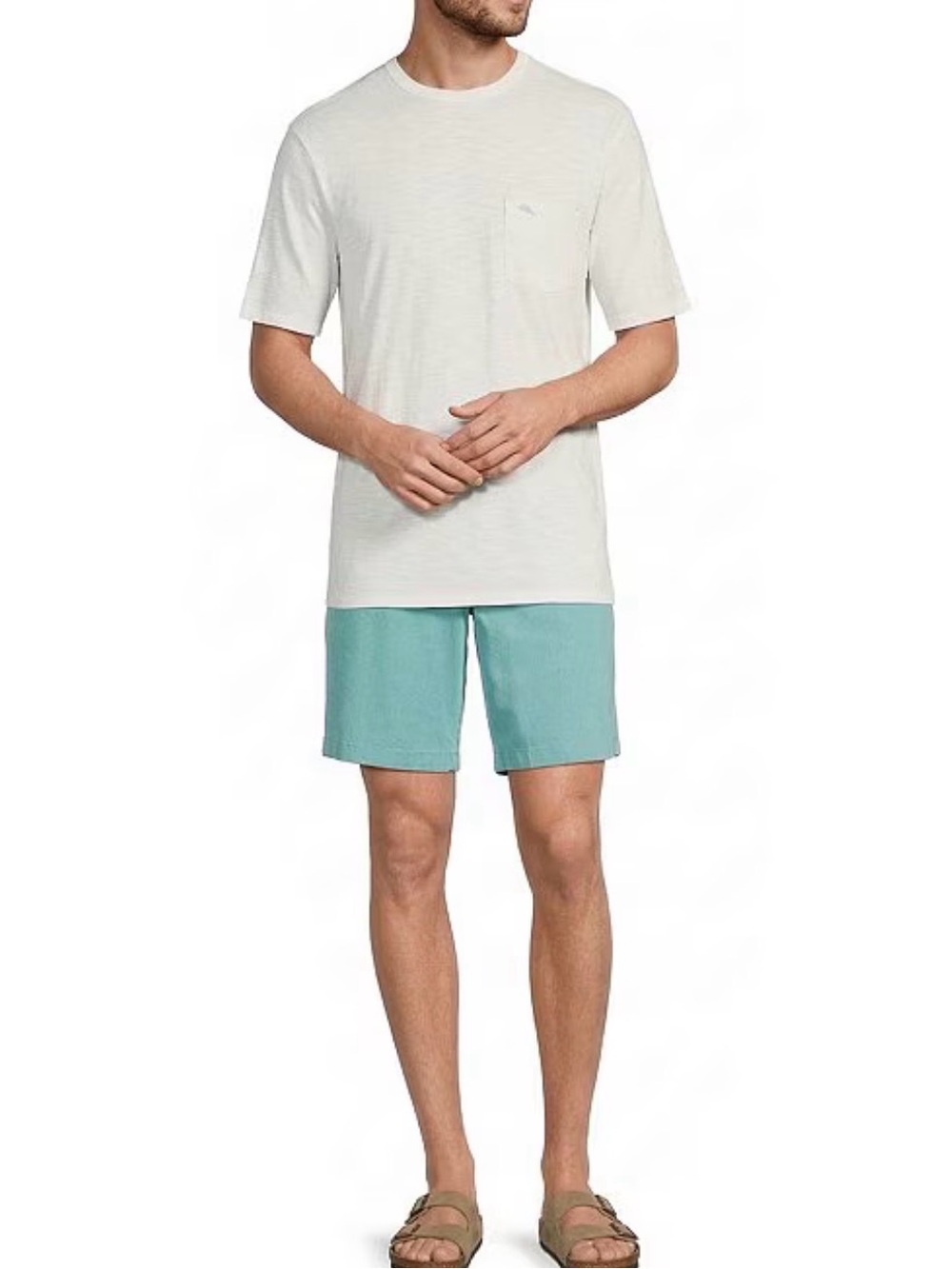 Tommy Bahama Island Blend 9” Performance Shorts Teal Green 44